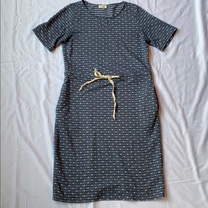 ROOLEE blue and white striped Dress